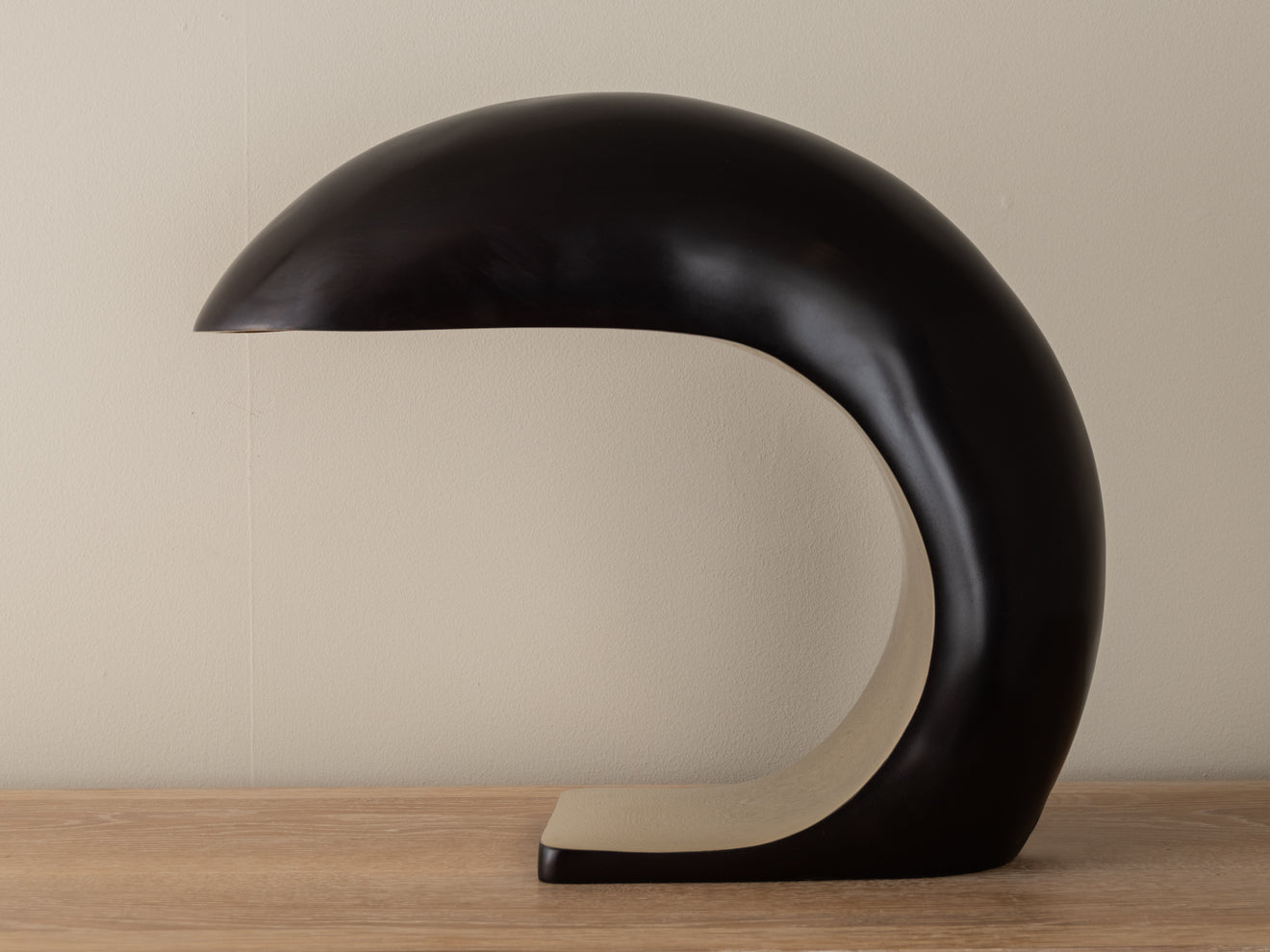 BRONZE NAUTILUS  TABLE LAMP BY CHRISTOPHER KREILING